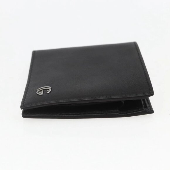 GUCCI Wallet Leather Black Auth am10009V - Picture 6 of 16